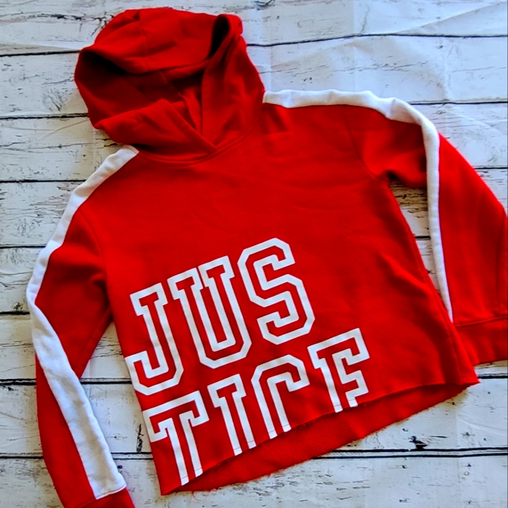 Justice Brand cropped hoodie